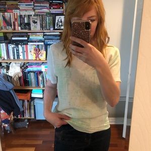 Equipment. Silk tee. XS